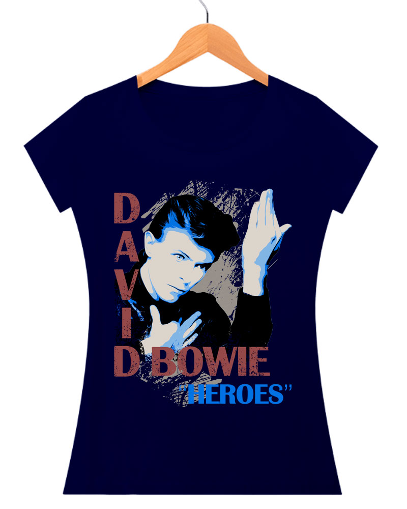 David Bowie - Heroes - Feminina - Imagem 8