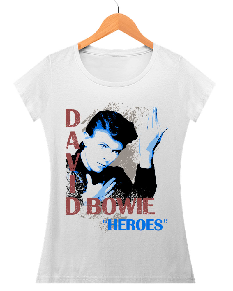 David Bowie - Heroes - Feminina - Imagem 7
