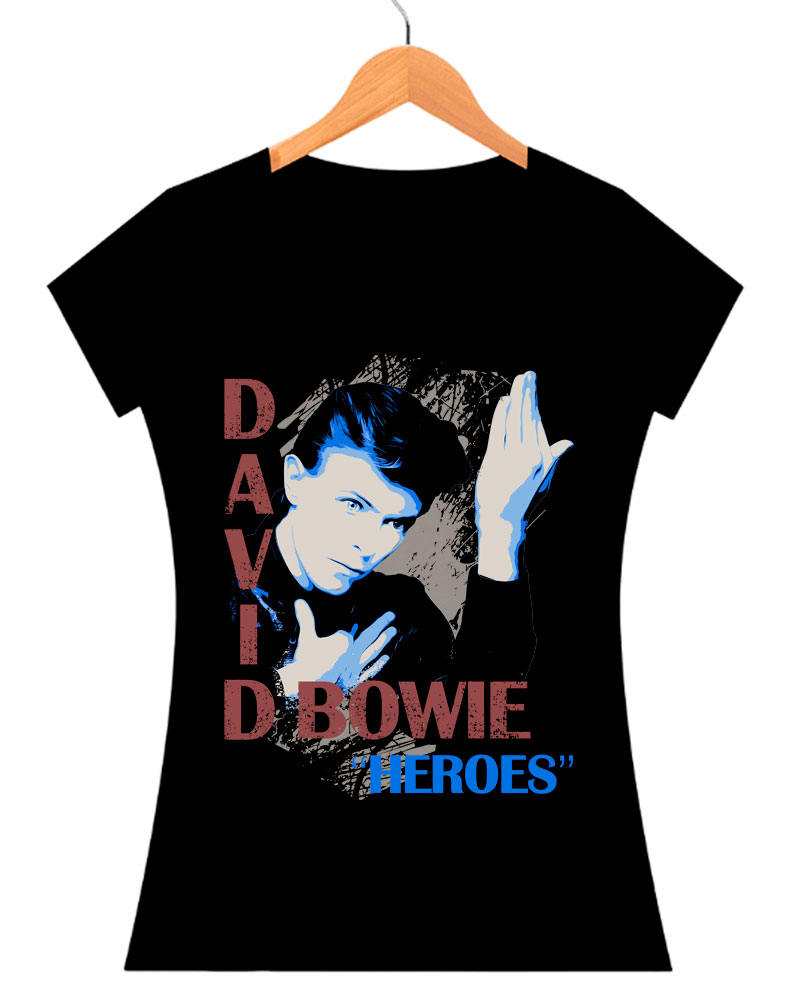 David Bowie - Heroes - Feminina - Imagem 4
